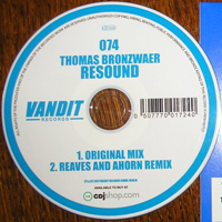 Bronzwaer, Thomas - Resound (Incl Reave And Ahorn Remix)