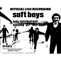 Soft Boys - Lady Mitchell Hall (part 1)