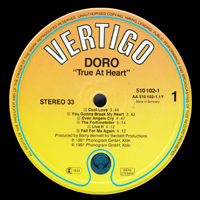 Doro - True At Heart (LP)