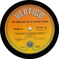 Yello - You Gotta Say Yes To Another Excess (LP)