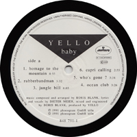 Yello - Baby (LP)