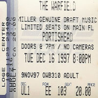 Portishead - 1997.12.16 - Live at the Warfiel, San Francisco, CA, USA