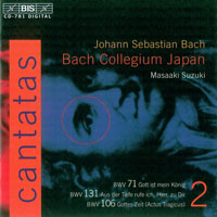 Bach Collegium Japan, Masaaki Suzuki conducter - J.S. Bach - Complete Cantatas, Vol. 02