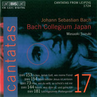 Bach Collegium Japan, Masaaki Suzuki conducter - J.S. Bach - Complete Cantatas, Vol. 17