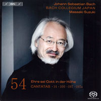 Bach Collegium Japan, Masaaki Suzuki conducter - J.S. Bach - Complete Cantatas, Vol. 54