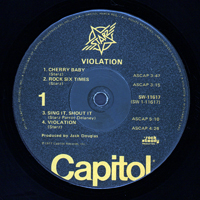 Starz - Violation (LP)