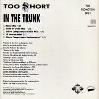 Too Short - In The Trunk (CDS-Promo)