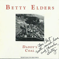 Elders, Betty - Daddy's Coal (LP)