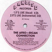 Afro-Rican - It's Live (12'' Single)