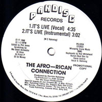 Afro-Rican - It's Live (12'' Promo Single)