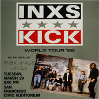 INXS - San Francisco, Good Times (03.29)