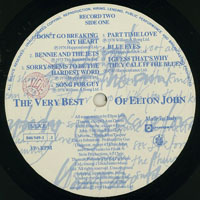 Elton John - The Very Best of Elton John (LP 2)