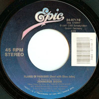 Elton John - Flames Of Paradise (7'' Single) 