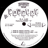 DJ Laz - Mami El Negro (12'' Promo Single)