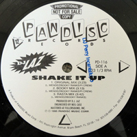 DJ Laz - Shake It Up # Stick Out Your Butt (12'' Promo Single)