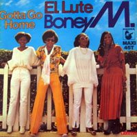 Boney M - El Lute (Maxi Single, Carrere)