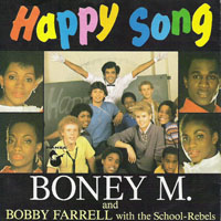 Boney M - Happy Song (Single, Hansa)