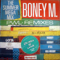 Boney M - The Summer Megamix (Maxi Single, Hansa)