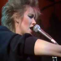 Marie Fredriksson - 1983.02.22 - Live at The TV-show 'Elektriska Tradgarden'