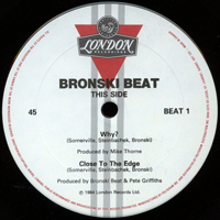 Bronski Beat - Why? [1985 Edition] (12'' Single)