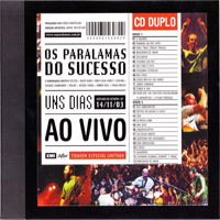 Os Paralamas do Sucesso - Uns Dias - Ao Vivo (CD 1)