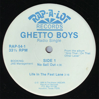 Geto Boys - No Sell Out (12'' Single)