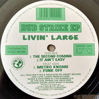 Livin' Large - Dub Strike (12'' Single)