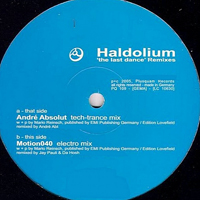 Haldolium - The Last Dance [Single]