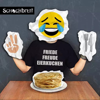 Schachbrett - Friede, Freude, Eierkuchen