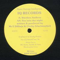 Dillinja - Steelers Anthem / Sax Into The Night