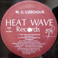 MC Luscious - I Got Your Boyfriend (12'' Single)