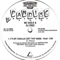 MC Nas-D - It`s My Cadillac (Got That Bass) (12'' Promo Single)