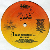MC ADE - Bass Mechanic (12'' Single)
