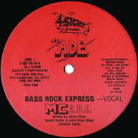 MC ADE - Bass Rock Express (12'' Single) [Blue Label]