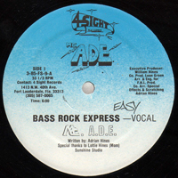 MC ADE - Bass Rock Express (12'' Single) [Blue Label]