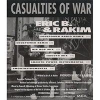 Eric B. & Rakim - Casualties Of War (Promo-Single)
