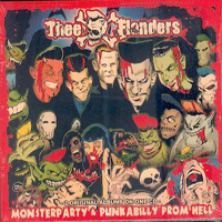 Thee Flanders - Monster Party / Punkabilly From Hell (Re-Release)