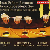 Bavouzet, Jean-Efflam - Debussy, Stravinsky & Bartok: Transcriptions for 2 Pianists