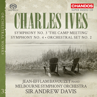 Bavouzet, Jean-Efflam - Charles Ives - Orchestral Works, Vol. 3