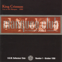 King Crimson - The Collectors' King Crimson: Live At The Marquee, July 6