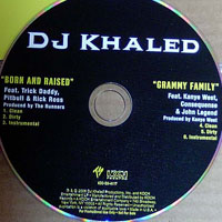 DJ Khaled - Born And Raised / Grammy Family  (Promo Single)