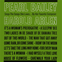Bailey, Pearl - Sings The Songs She Loves By Her Favourite Composer Harold Arlen