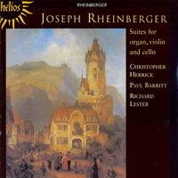 Lester, Richard (GBR) - J. Rheinberger - Suites for organ, violin and cello