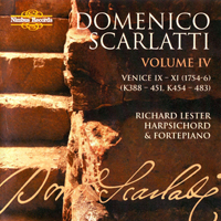 Lester, Richard (ENG) - Domenico Scarlatti: The Complete Sonatas, Vol. IV (CD 1: Venice IX, 1754)