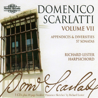 Lester, Richard (ENG) - Domenico Scarlatti: The Complete Sonatas, Vol. VII (CD 1: Appendices & Diversities)