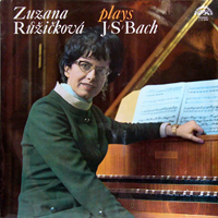 Ruzickova, Zuzana - J.S. Bach - BWV 906, 903, 971, 911 (LP)