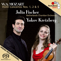 Fischer, Julia - Mozart: Violin Concertos Nos. 1, 2 and 5