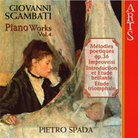 Spada, Pietro - Giovanni Sgambati - Piano Works (CD 4)