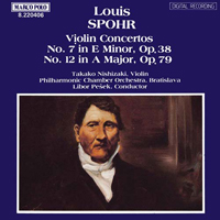 Nishizaki, Takako - Louis Spohr - Violin Concertos Nos. 7 & 12