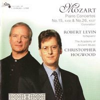 Levin, Robert - W.A. Mozart - Piano Concertos Nos. 15, K450 & 26, K537 'Coronation'